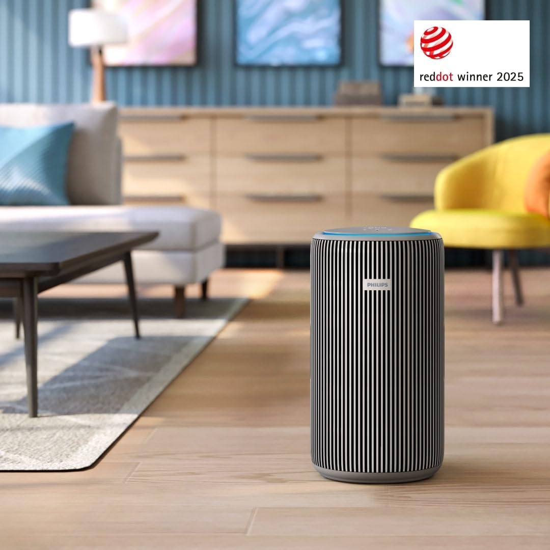 Philips AC3210/12 PureProtect 3200 HEPA Air Purifier 130m2 Coverage 500 CADR Ultra Quiet Smart App Control