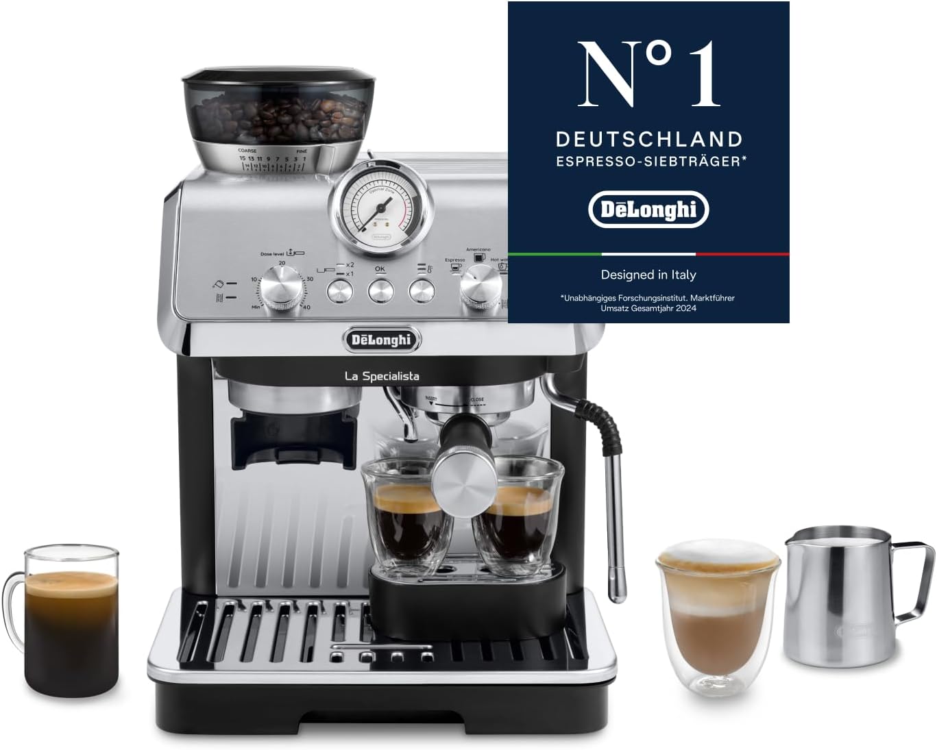 De'Longhi La Specialista Arte - Espressomaschine 3 Getränkevoreinstellungen